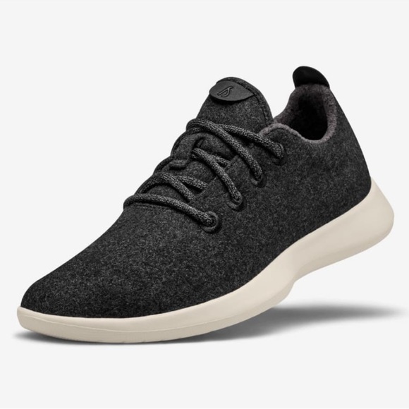 Allbirds Wool Runners, Tuke Jo (Natural Black Upper/Cream Sole) size 7 - Picture 1 of 7